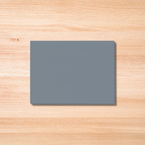 Black Coral Solid Color Post_it Notes