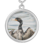Black Cormorant Silver Plated Necklace