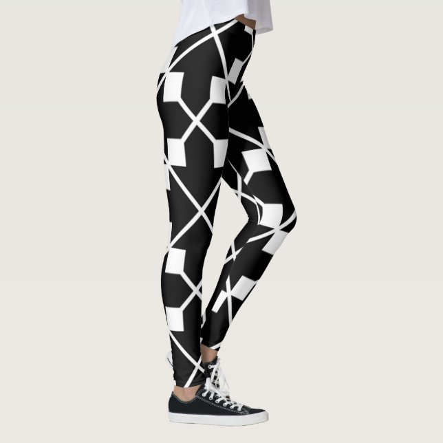 Black Corner | Zazzle_Growshop. Leggings (Right)