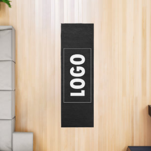 Black Corporate Business Customizable Large Logo Runner