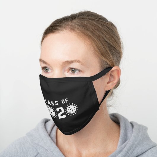 Black Covid Mask (Angled)