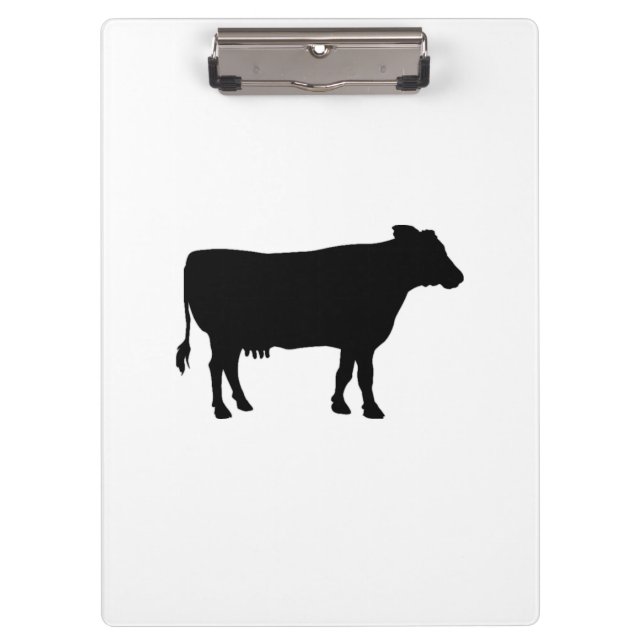 Black Cow Clipboard (Front)