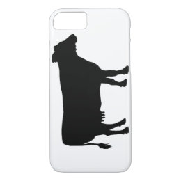 Black cow iPhone 8/7 case