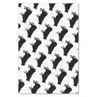 Black and White Cowhide Cow's Hide Patterned Tissue Paper