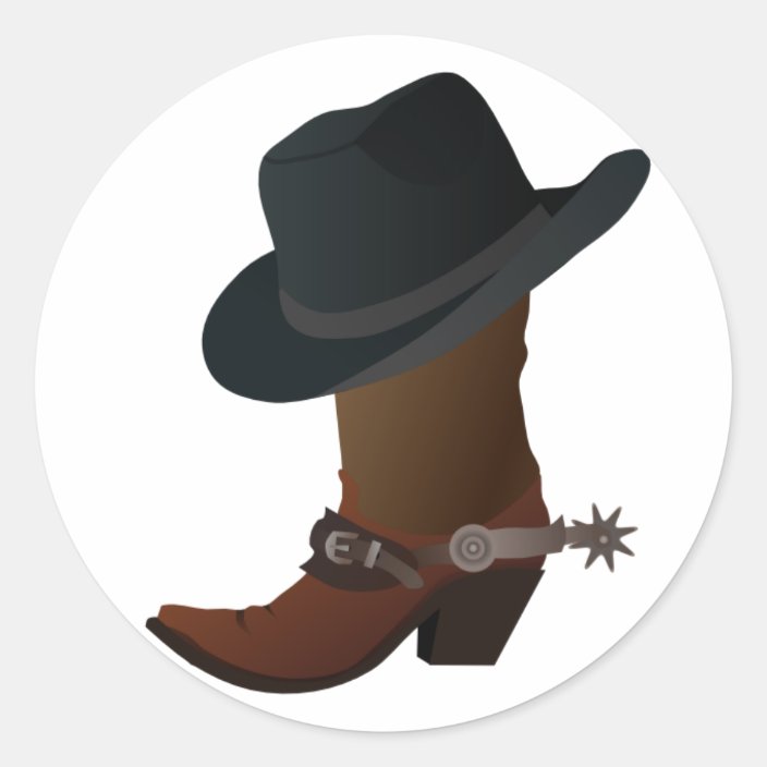 round cowboy hat