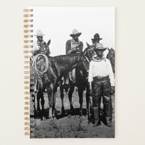 Black Cowboys At Bonham Texas 1890 Planner