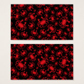 Black crab pattern (Front & Back)
