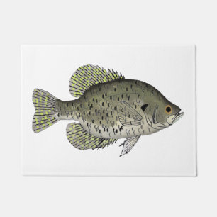 Black Crappie Doormat