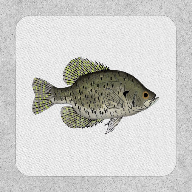 Black Crappie Patch (Front)