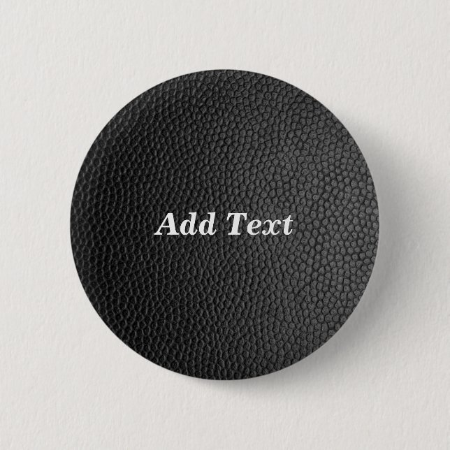 Black Create Your Own Blank Template Button (Front)