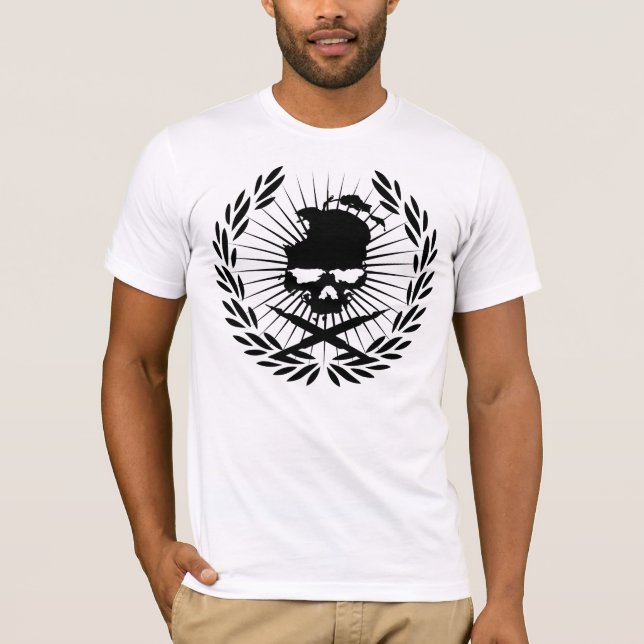 black crest T-Shirt (Front)