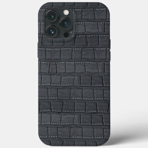 BLACK CROCODILE COD03 iPhone 13 PRO MAX CASE