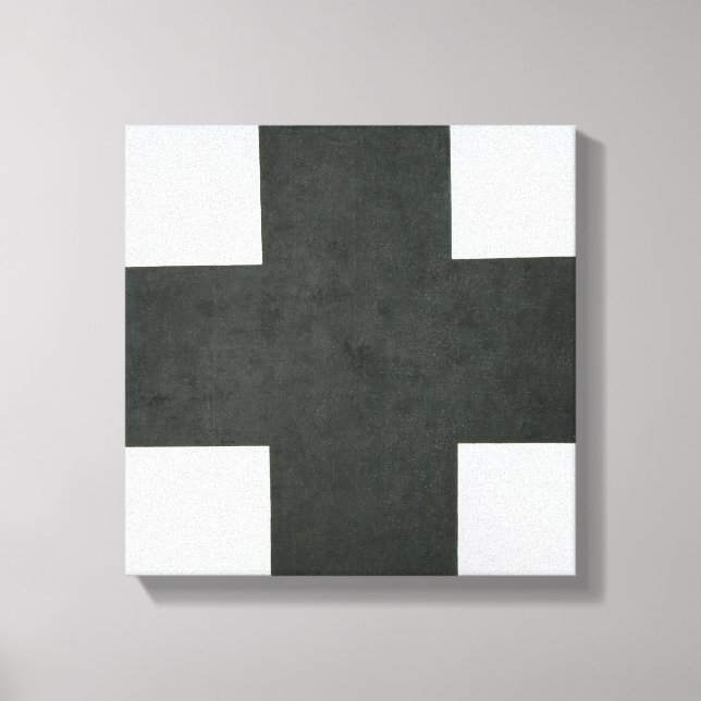 Black Cross, c.1923 Canvas Print (Front)