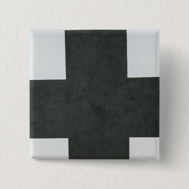 Black Cross, c.1923 Pinback Button (Front)