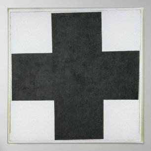 Black Cross, c.1923 Poster