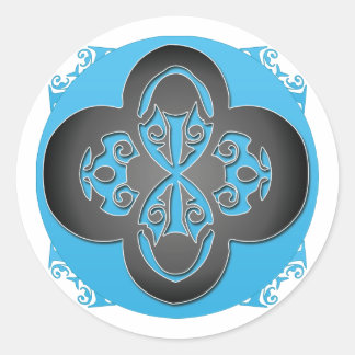 black cross Sticker - Customized