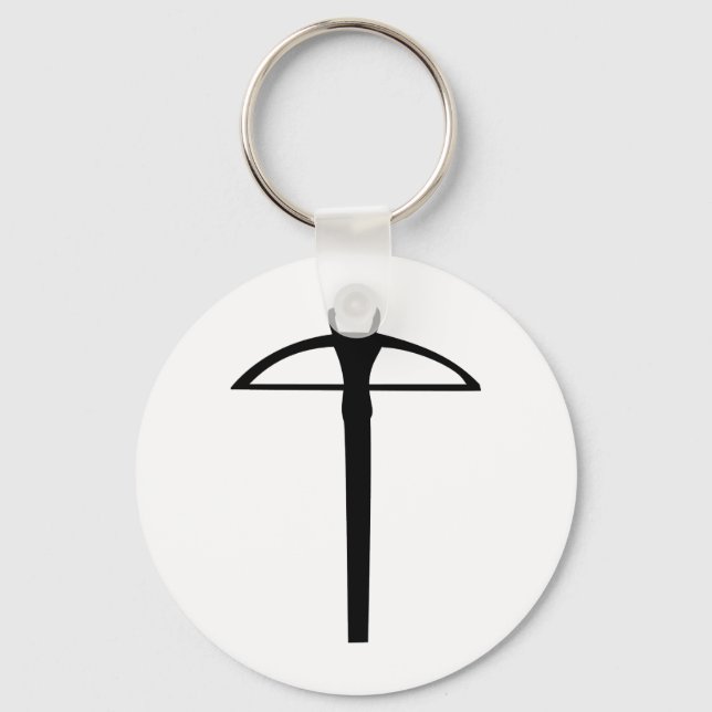 black crossbow keychain (Front)