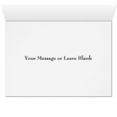 Black Crow (1a) - Customizable Cards (Inside Horizontal (Bottom))