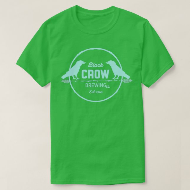 Black Crow Brewing Co T T-Shirt (Design Front)