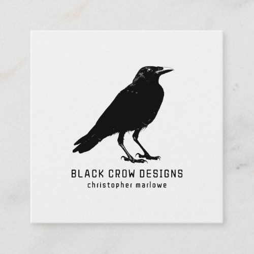 Black Crow  Business Card