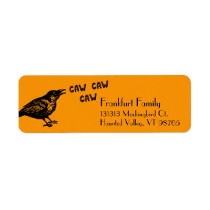 Black Crow Caw Caw Caw Label