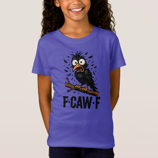 Black Crow - F-CAW-F -  T-Shirt (Front)