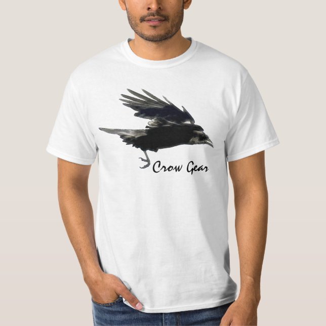 Black Crow Gear Wildlife Art Shirt (Front)