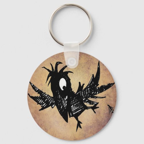 Black Crow Keychain