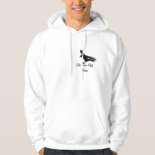 BLACK CROW LANDING Old Crow Flats Yukon Wildlife Hoodie