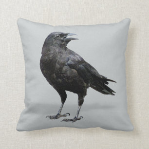 Black Crow Pillow