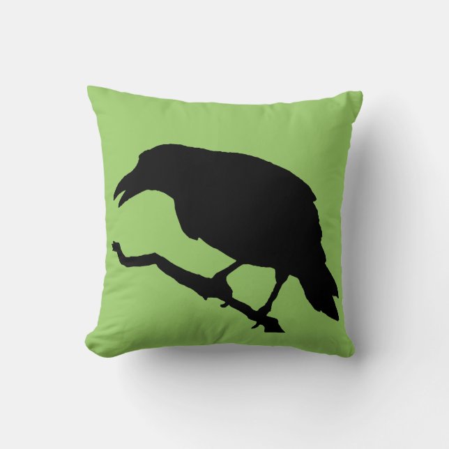 Black Crow PIllow (Front)