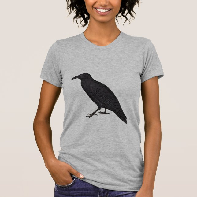 Black Crow T-Shirt (Front)