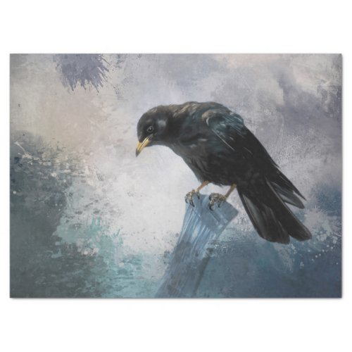 Black Crow Tissue Paper