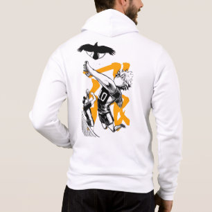 🏐Black Crow Volleyball Hoodie – High Fly Spirit🔥