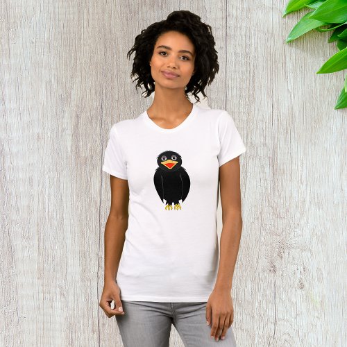 Black Crow Womens T_Shirt