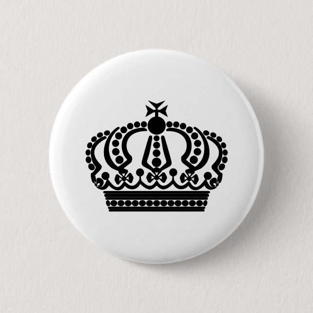 Black crown button (Front)
