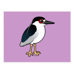 Birdorable Black-crowned Night Heron Postcard