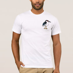 Birdorable Black-crowned Night Heron Men's Basic American Apparel T-Shirt