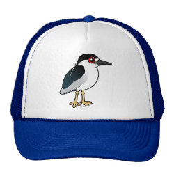 Birdorable Black-crowned Night Heron Trucker Hat