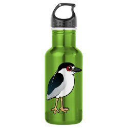 Birdorable Black-crowned Night Heron Water Bottle (24 oz)