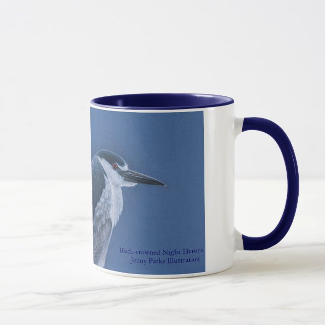 Black-crowned Night Herons Mug (Right)