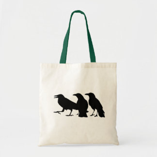 Black Crows Tote Bag