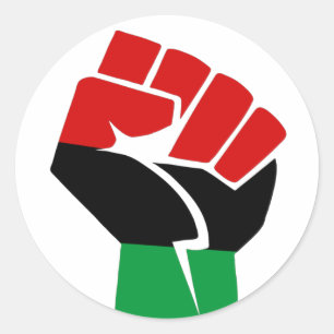 Black Culture Matters Classic Round Sticker