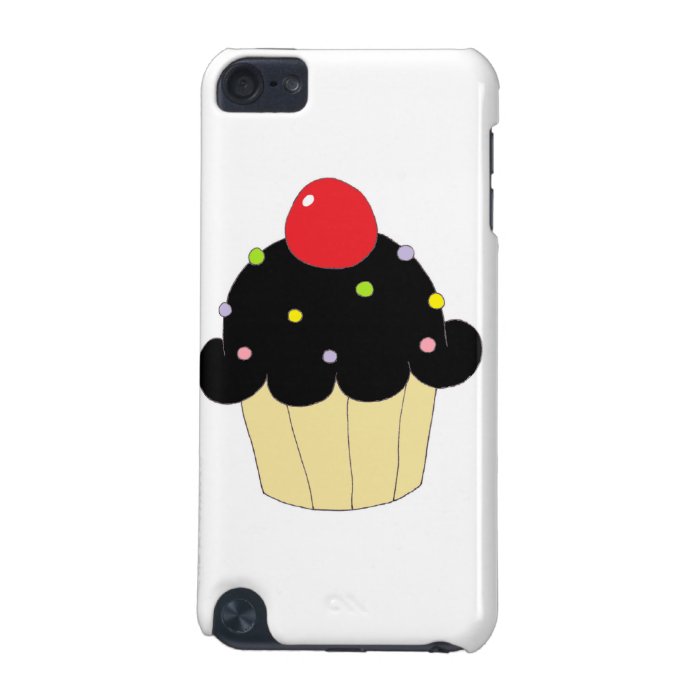 Black Cupcake iPod Touch 5G Covers