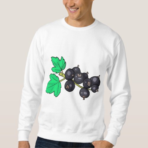 Black currants Fruit Food Vegan Vegetarian Sweatshirt