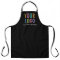 Black Custom Business Apron with Logo Personalized