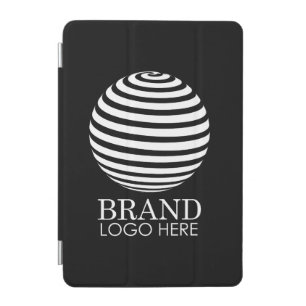 Black Custom Business Logo Company Corporate iPad Mini Cover