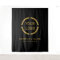 Black Custom Company Logo Backdrop For Events