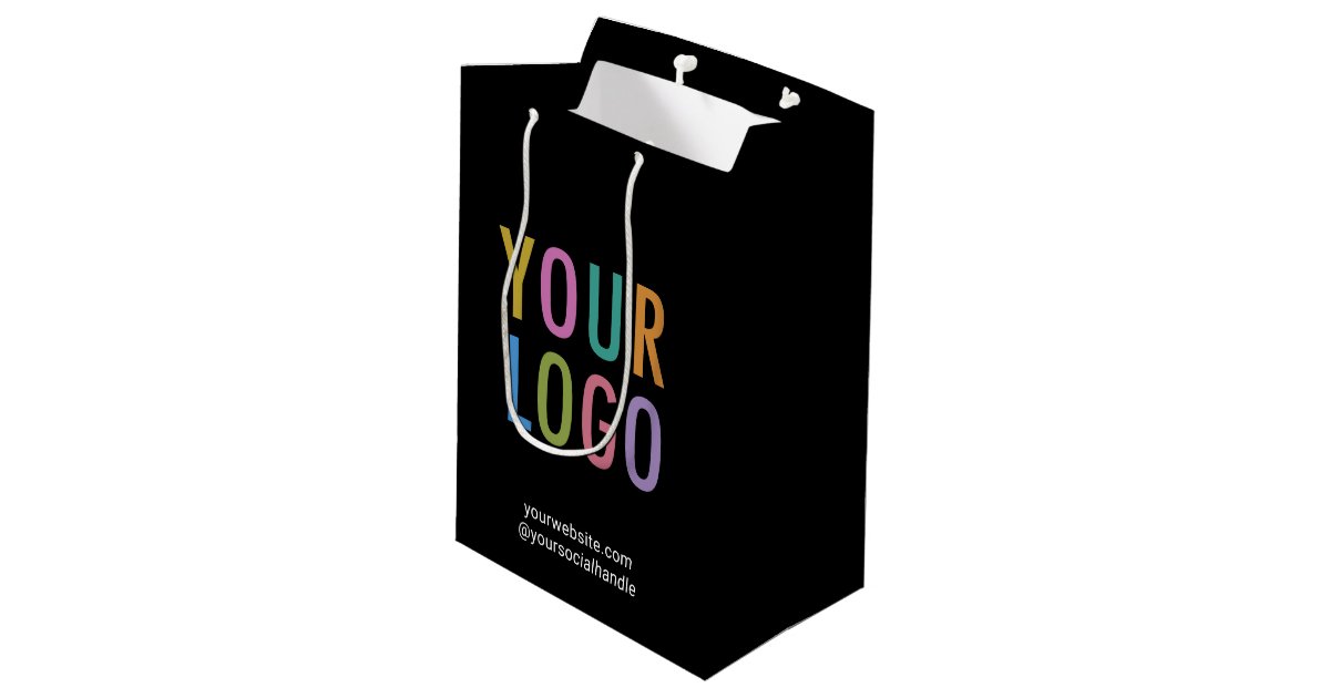 Custom Gift Bags with Logo – Branded Gift Bags in Bulk