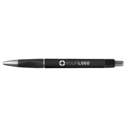 Black custom Logo branded promotional Pen